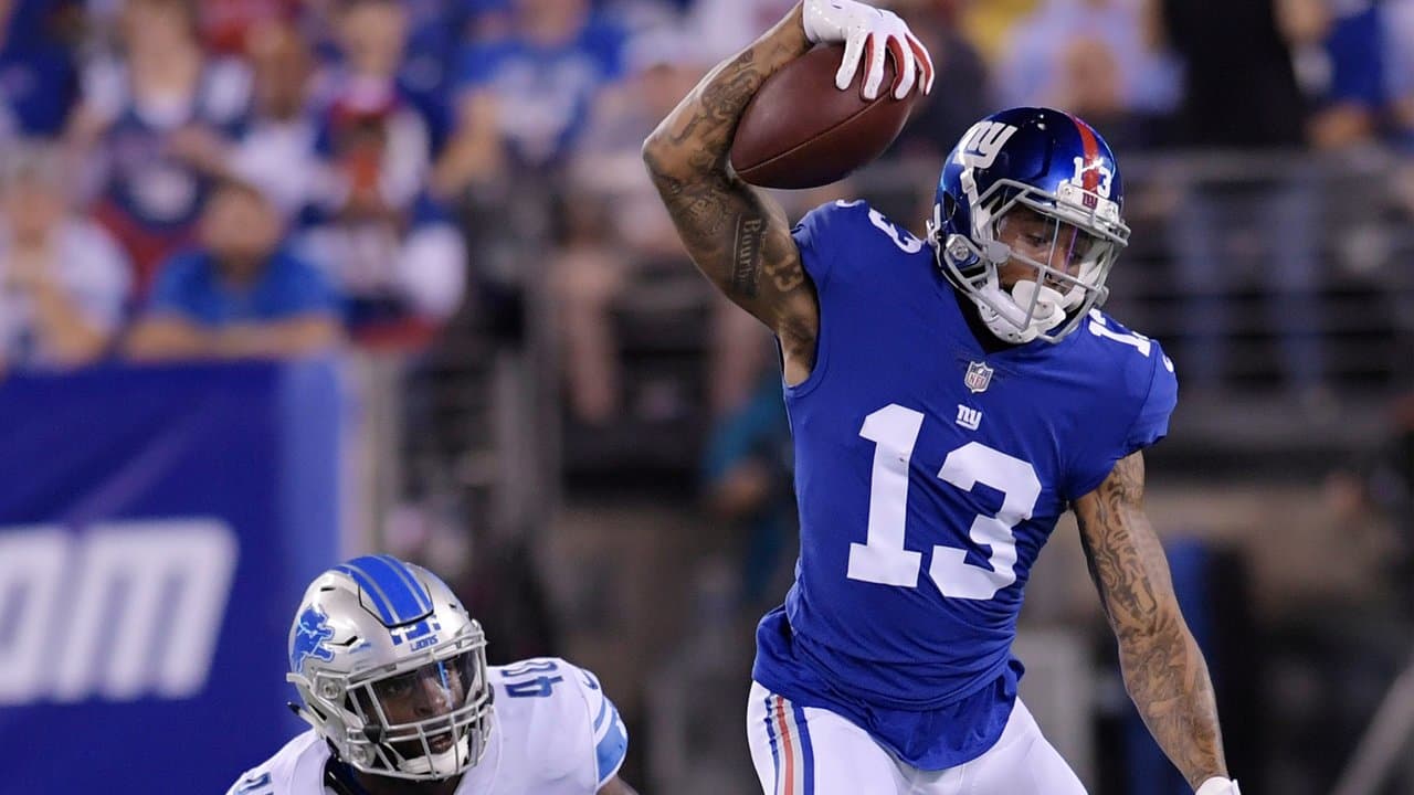 Odell Beckham Jr. Fired Up After First Catch Since Super Bowl LVI