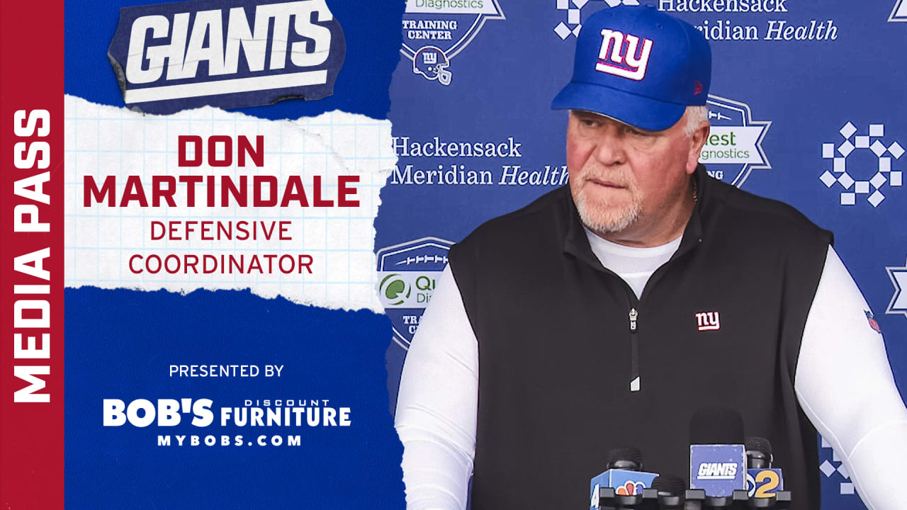 Giants DC Wink Martindale gets head coach interview with 1 team