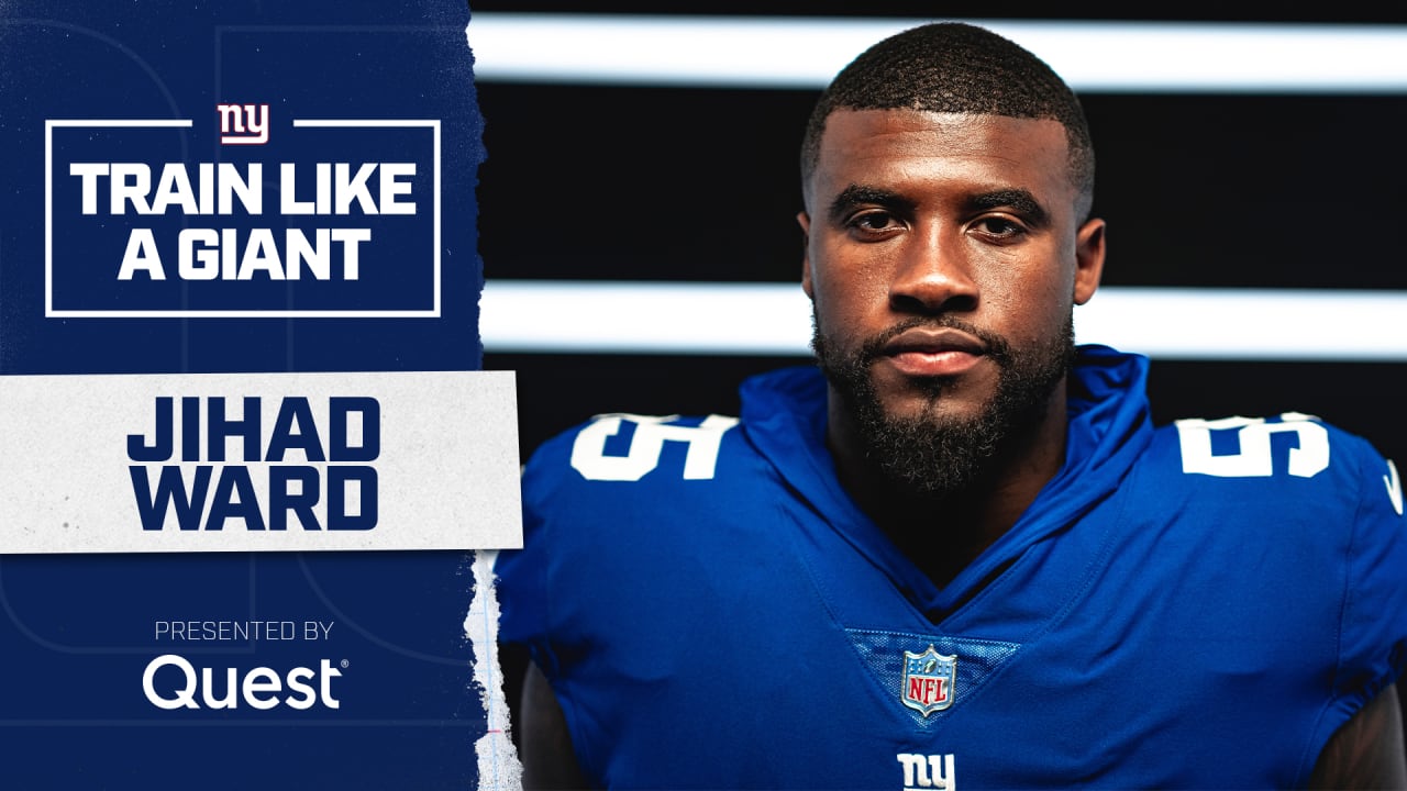 Train Like A Giant: OLB Jihad Ward