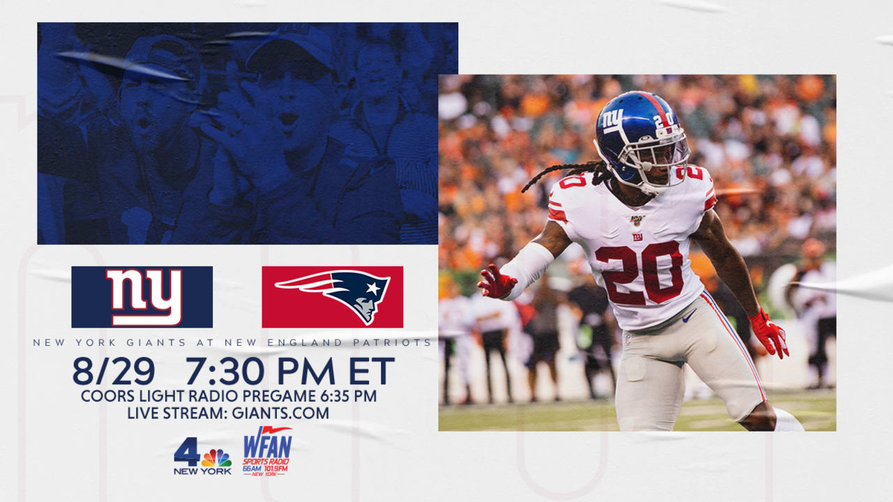Game day! Everything you need to know about Giants-Patriots