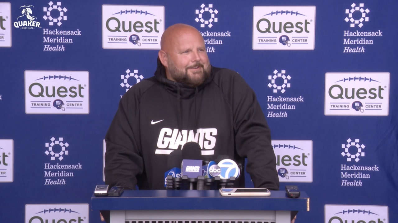 Quotes: Coach Brian Daboll, Asst. GM Brandon Brown, QB Daniel Jones, DL Dexter Lawrence, WR Sterling Shepard - Vimarsana News