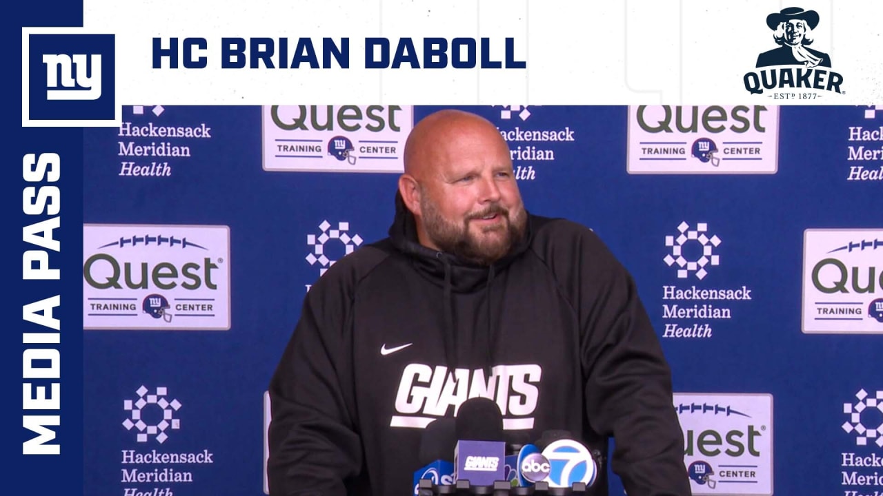Coach Brian Daboll Previews Giants Minicamp