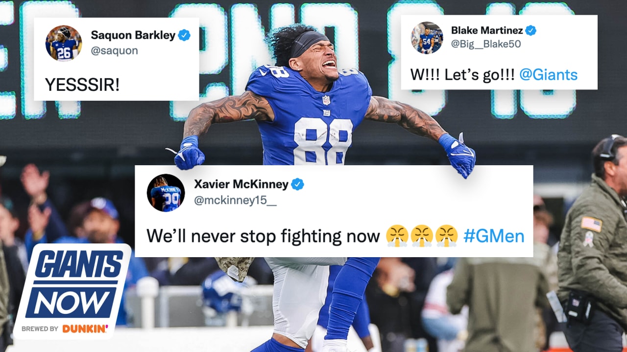 Giants Now: Social reaction to big win over Raiders