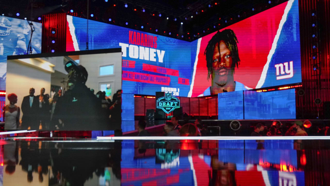 2021 NFL draft: New York Giants select Kadarius Toney in Round 1