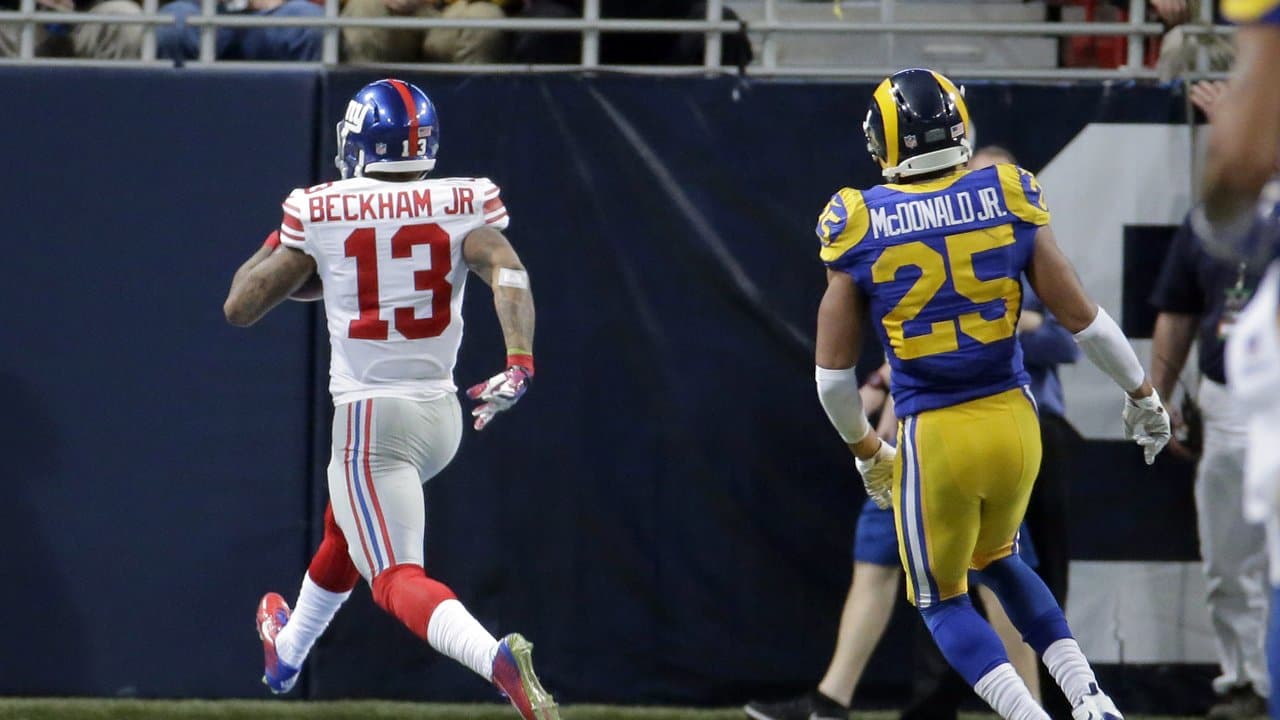 Photos: Odell Beckham Jr. vs. Rams