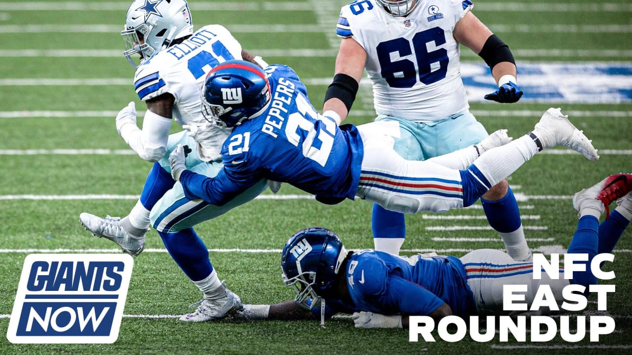 New York Giants safety Nathan Meadors (34) during an NFL preseason