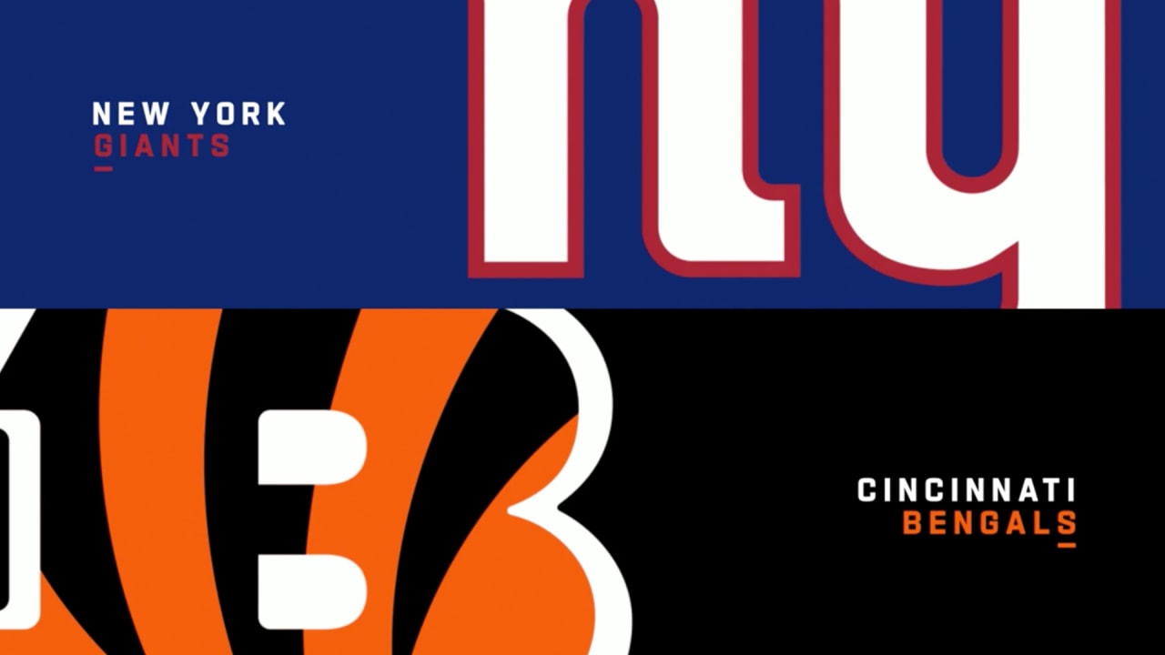 Giants and Bengals face off tonight