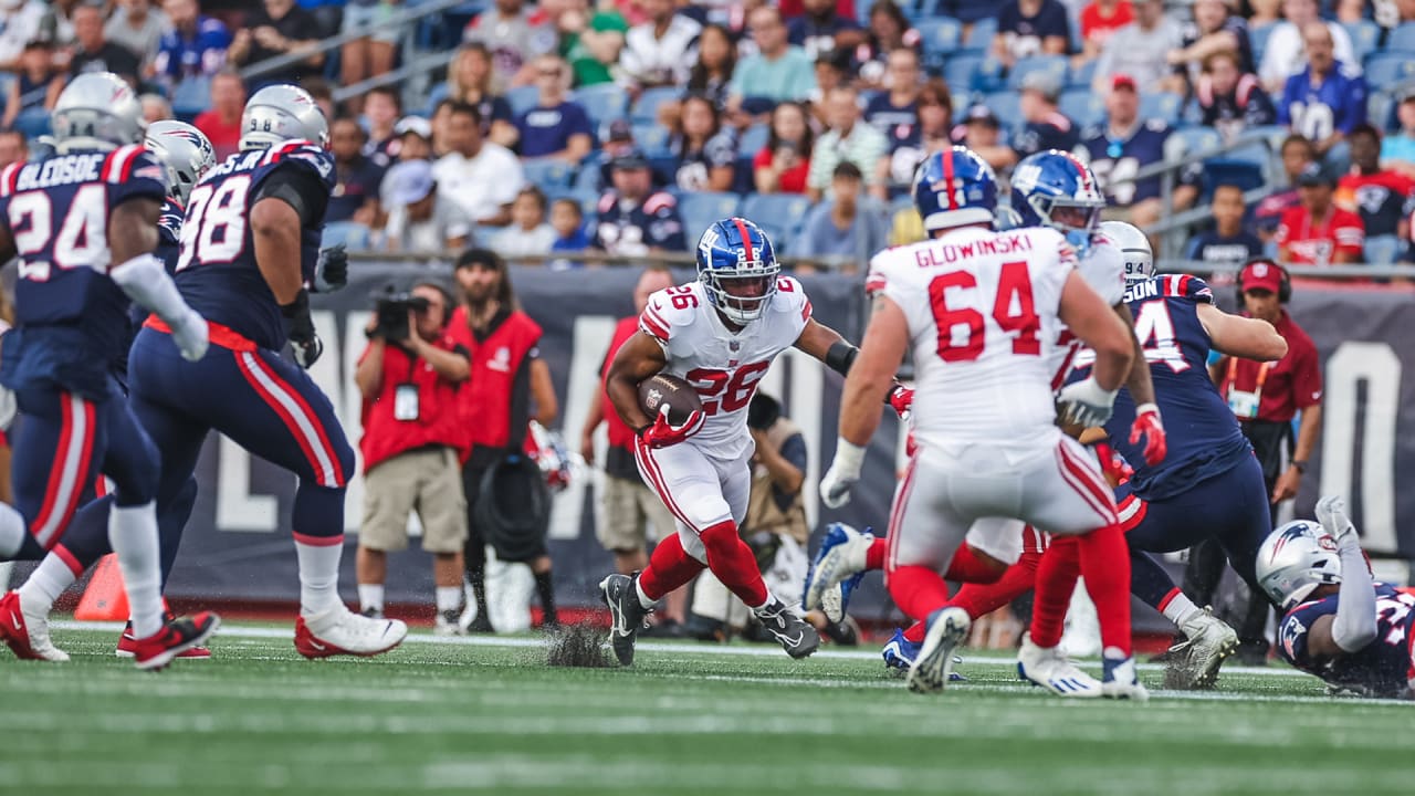 Patriots-Giants preseason history mostly a dull one, with one