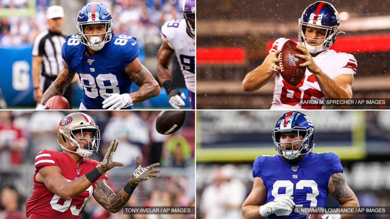 Photos Giants Tight Ends