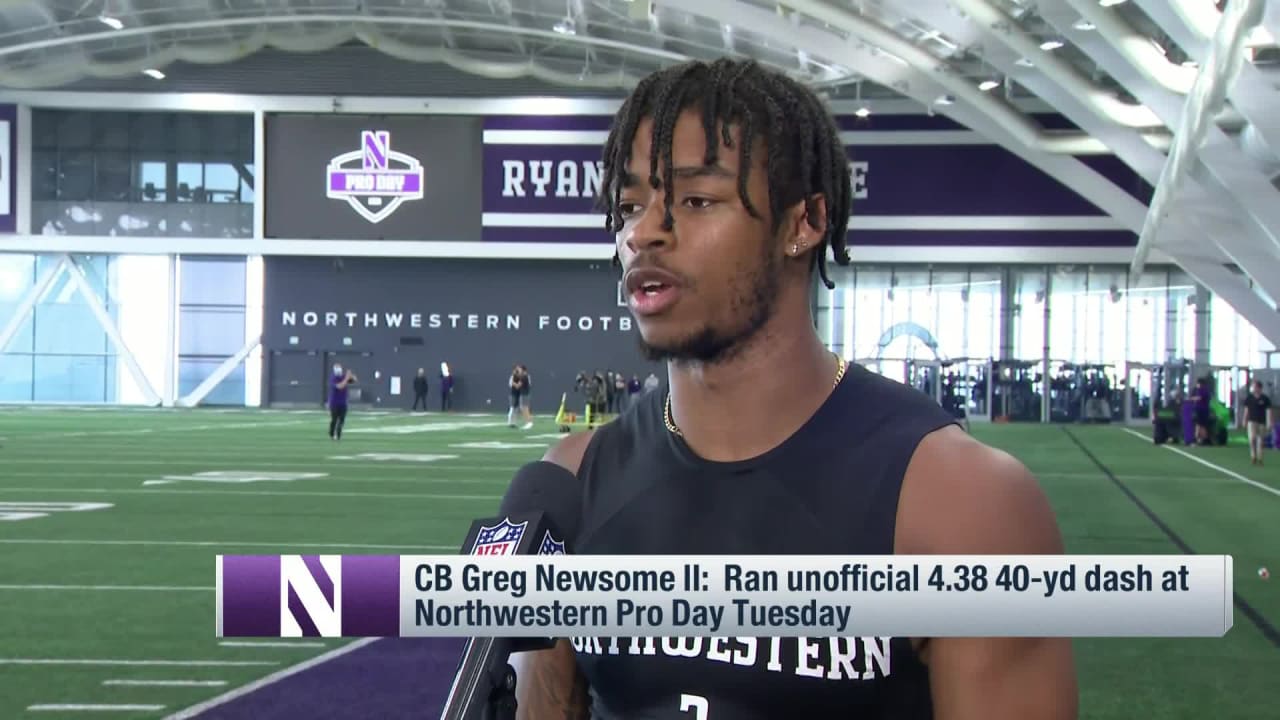 Northwestern's Greg Newsome II makes his case for why he's the top CB