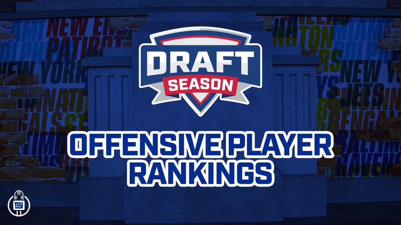 Draft Season Offensive Player Rankings