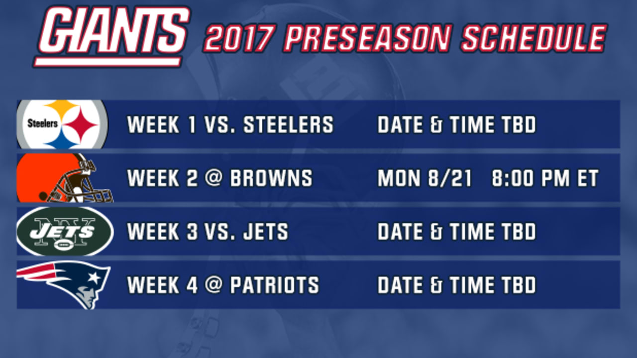 3 Browns preseason games get dates, times 