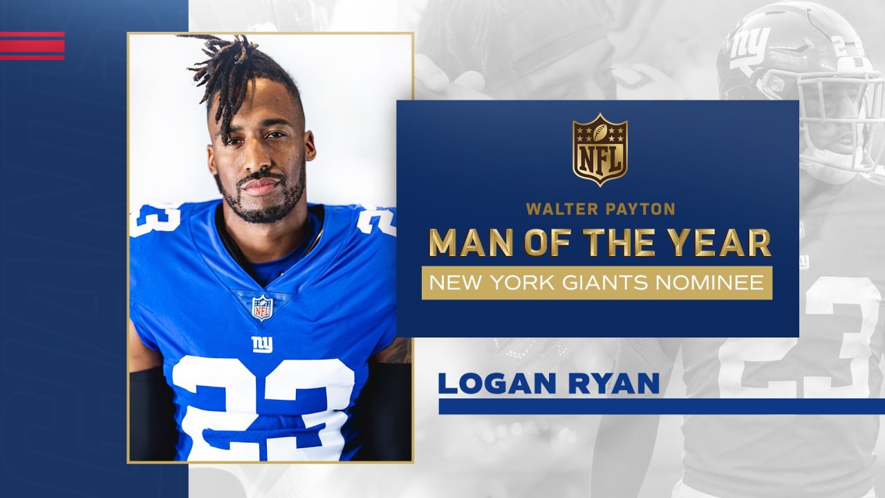 Logan Ryan named Giants nominee for Walter Payton Man of the Year