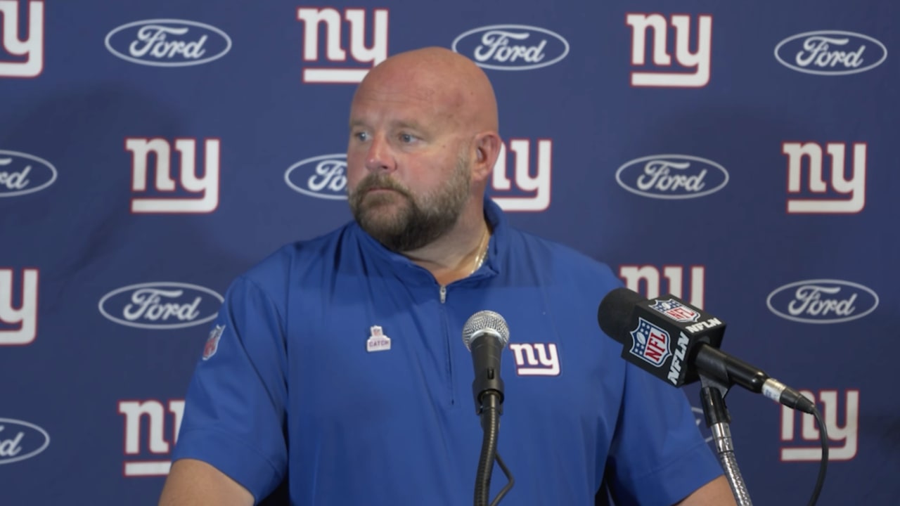 Giants' Brian Daboll, Thomas McGaughey on good terms after death stare