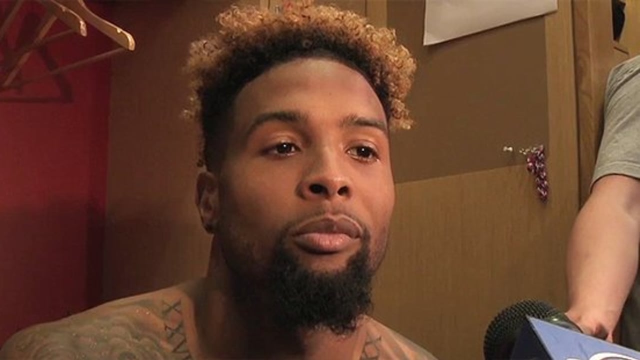 Odell talks madden cover and Victor Cruz