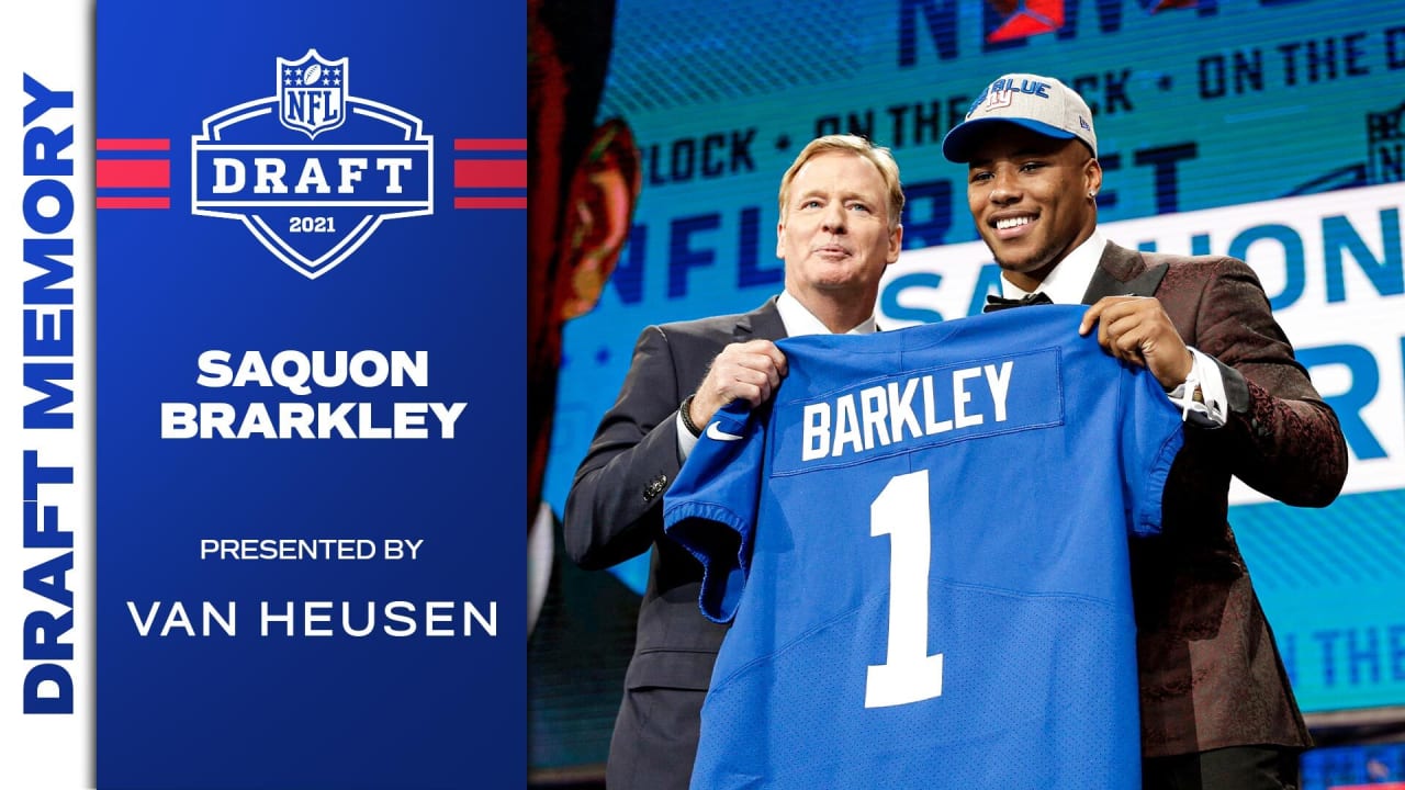 Top NFL Draft prospect Saquon Barkley welcomes newborn daughter