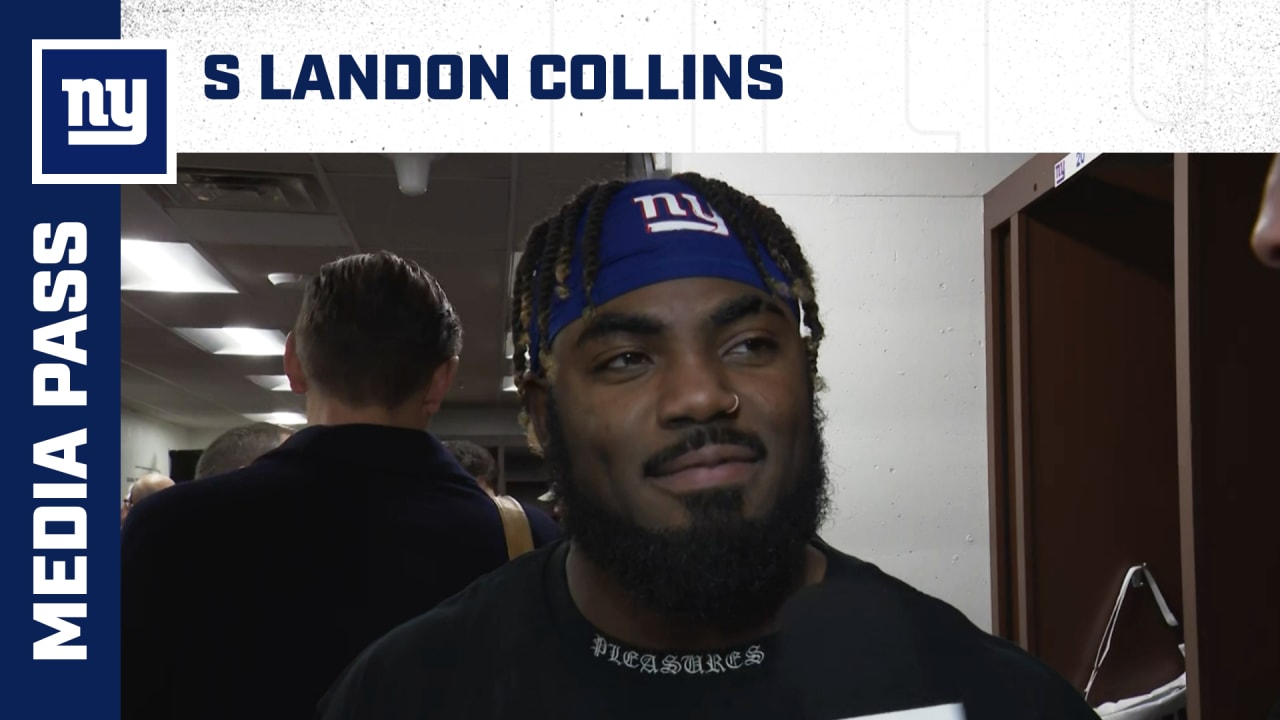 Landon Collins 'still smiling' despite humbling change 