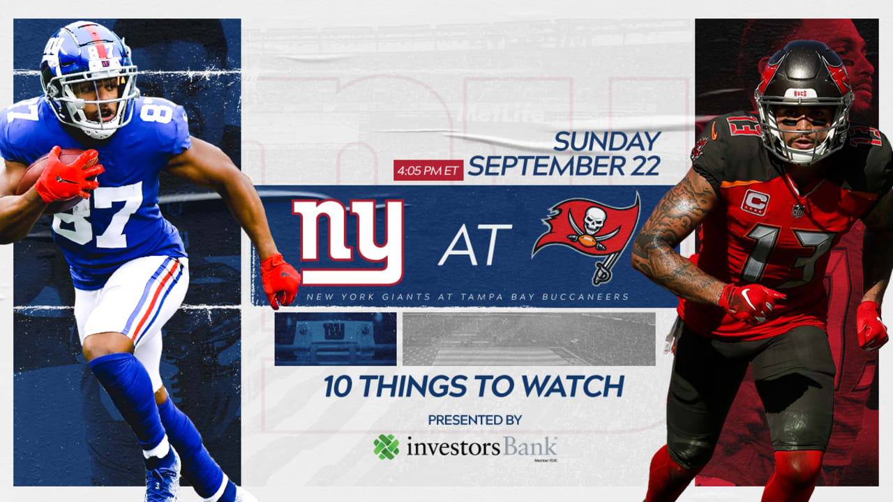 New York Giants vs. Tampa Bay Buccaneers (11/2/2020): How to watch