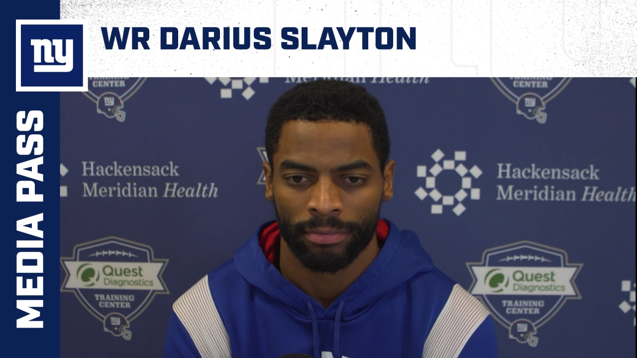 WR Darius Slayton 'We've still got to do more'