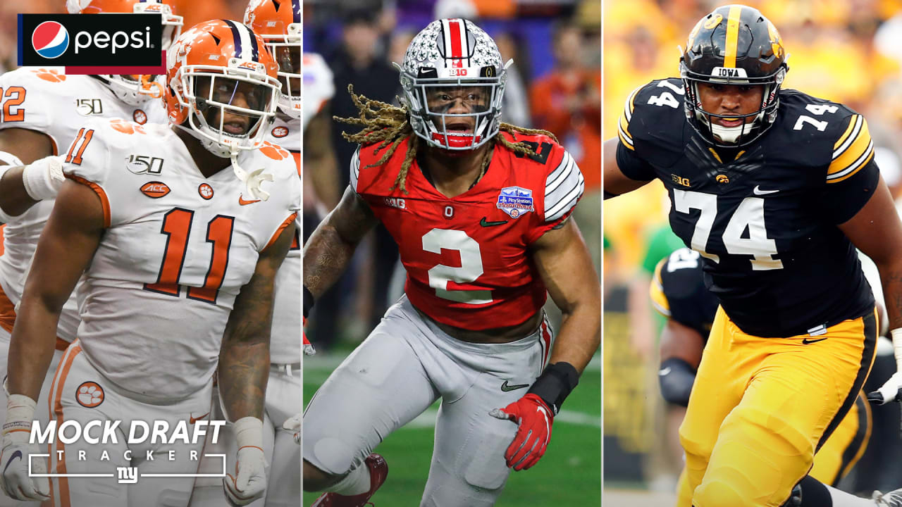2020 NFL Mock Draft Contest - Fill Out Your Own Printable First-Round Mock