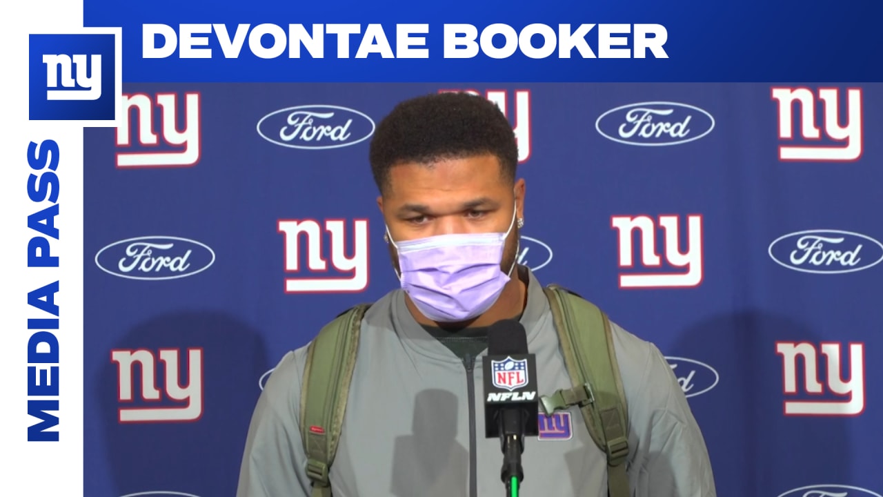 Giants RB Devontae Booker will keep working after healthy scratch he has  'no answer' for – The Morning Call