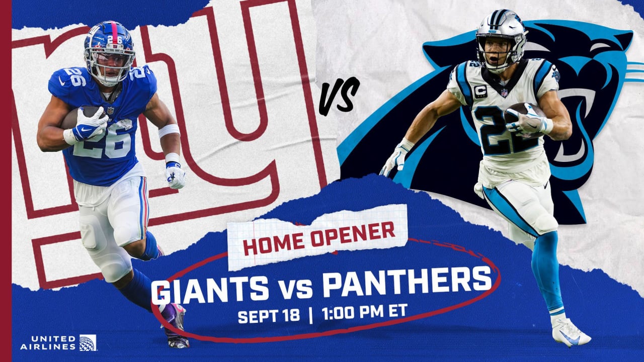 What time is the New York Giants vs. Carolina Panthers game tonight?  Channel, streaming options, how to watch