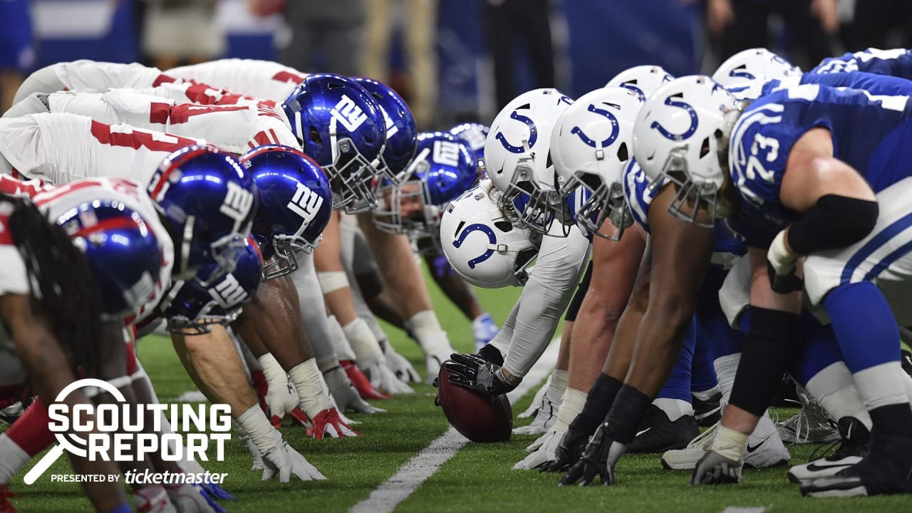 Giants vs. Colts Scouting Report Numbers to know, key matchups