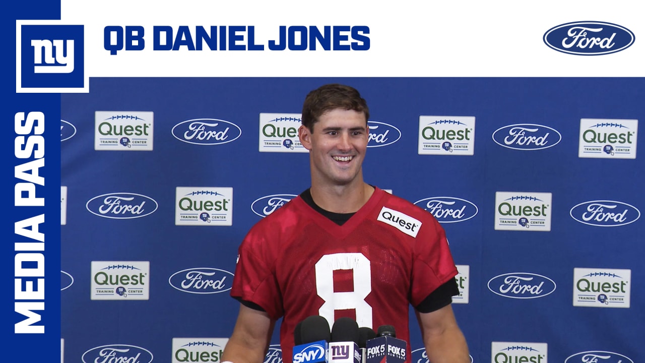 Giants QB Daniel Jones still making mistakes early in camp