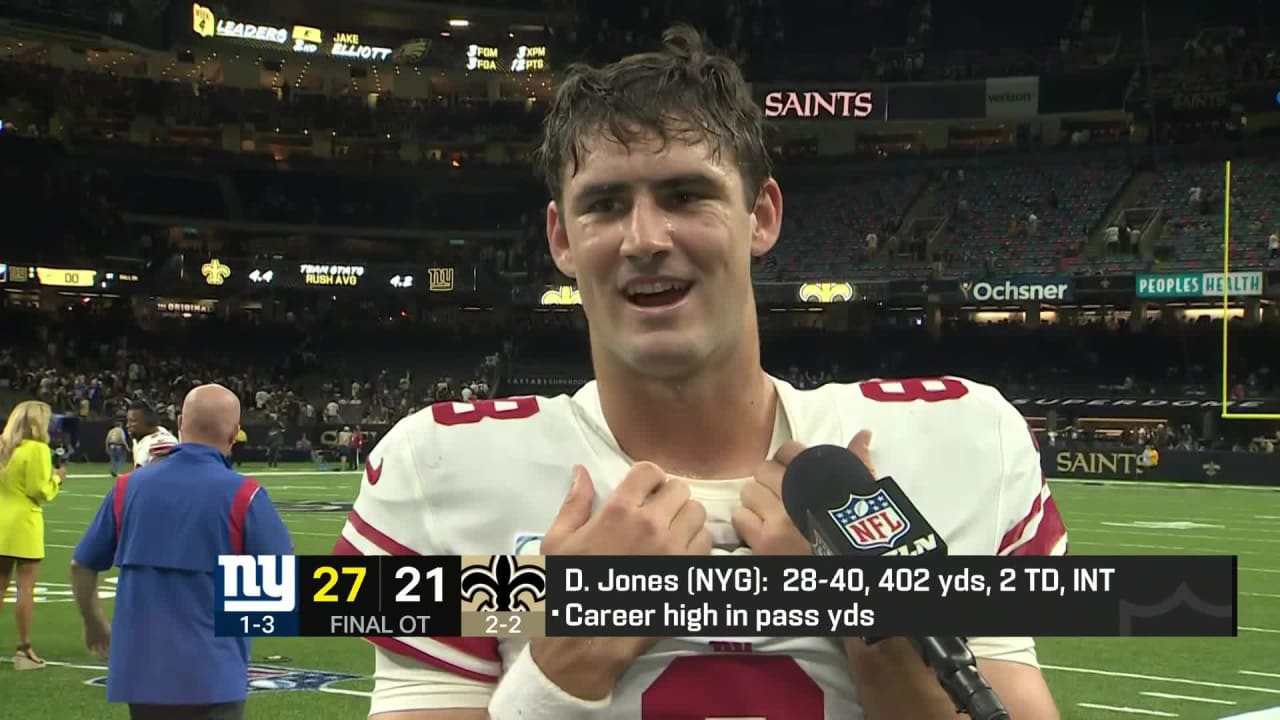 Daniel Jones on If Giants Can Clinch. Luka Dominant vs Knicks, Hot