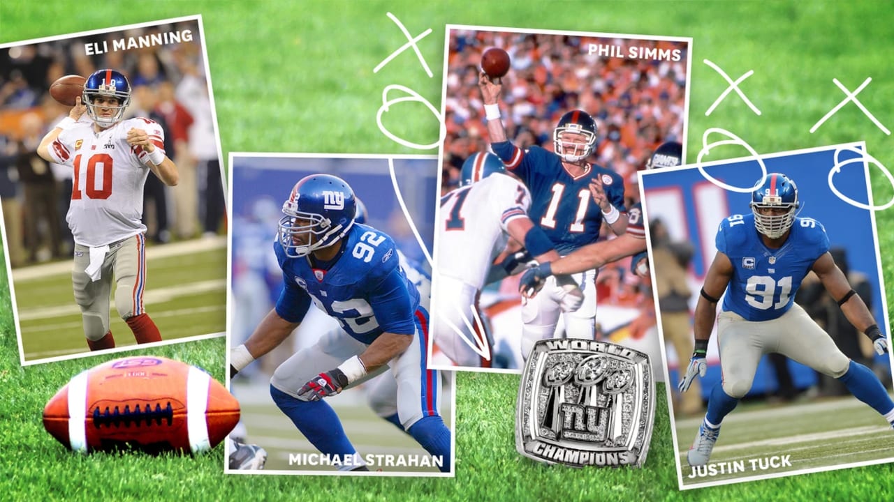 New York Giants - Eli Manning, Michael Strahan, Phil Simms