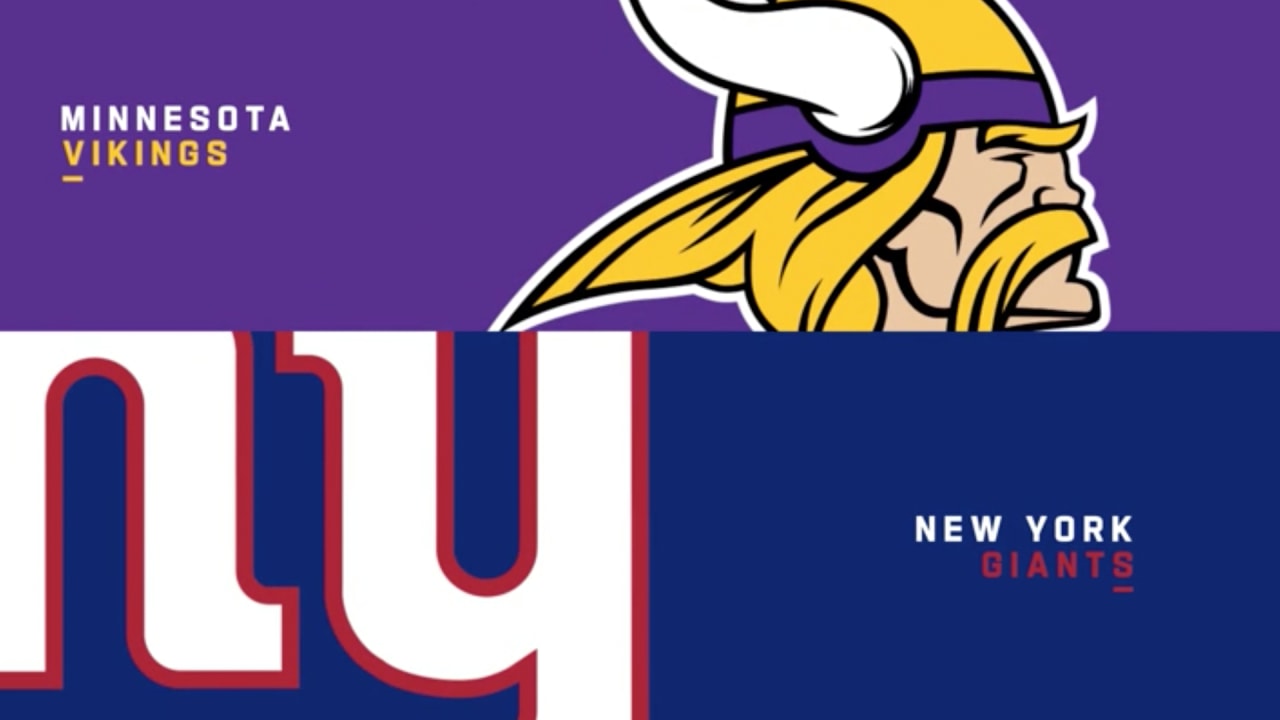 Highlights: Vikings 28, Giants 10