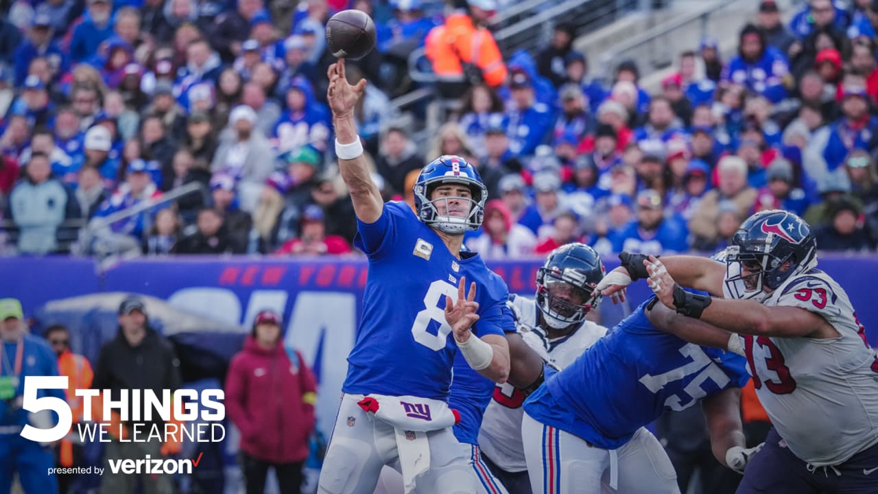 Houston Texans vs. New York Giants  2022 Week 10 Game Highlights 