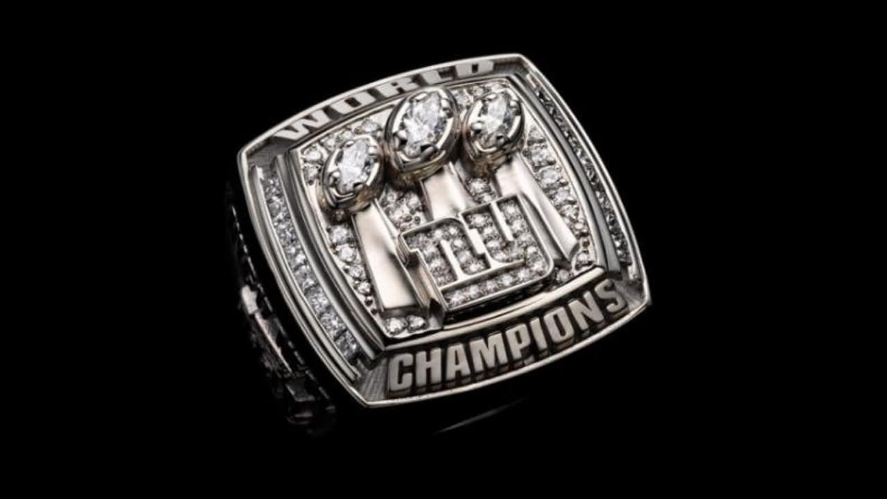 Ny giants super bowl on sale rings