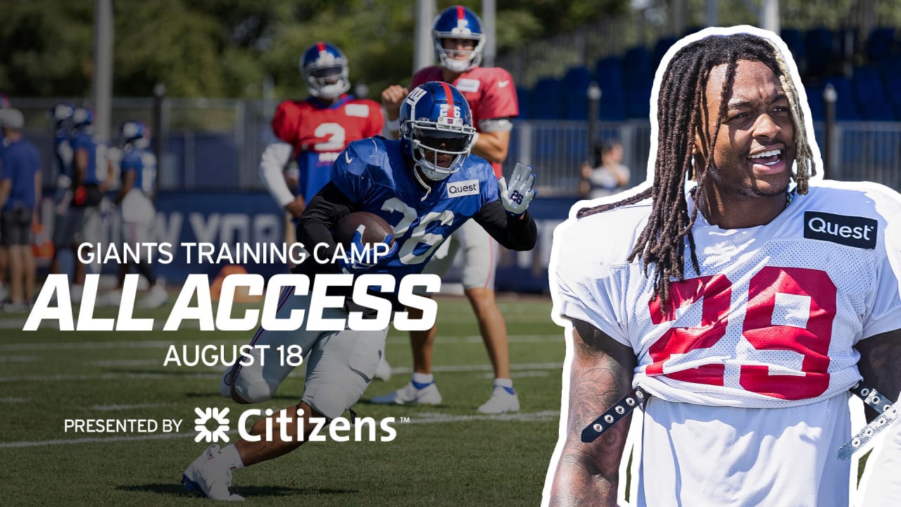 new york giants training camp 2022