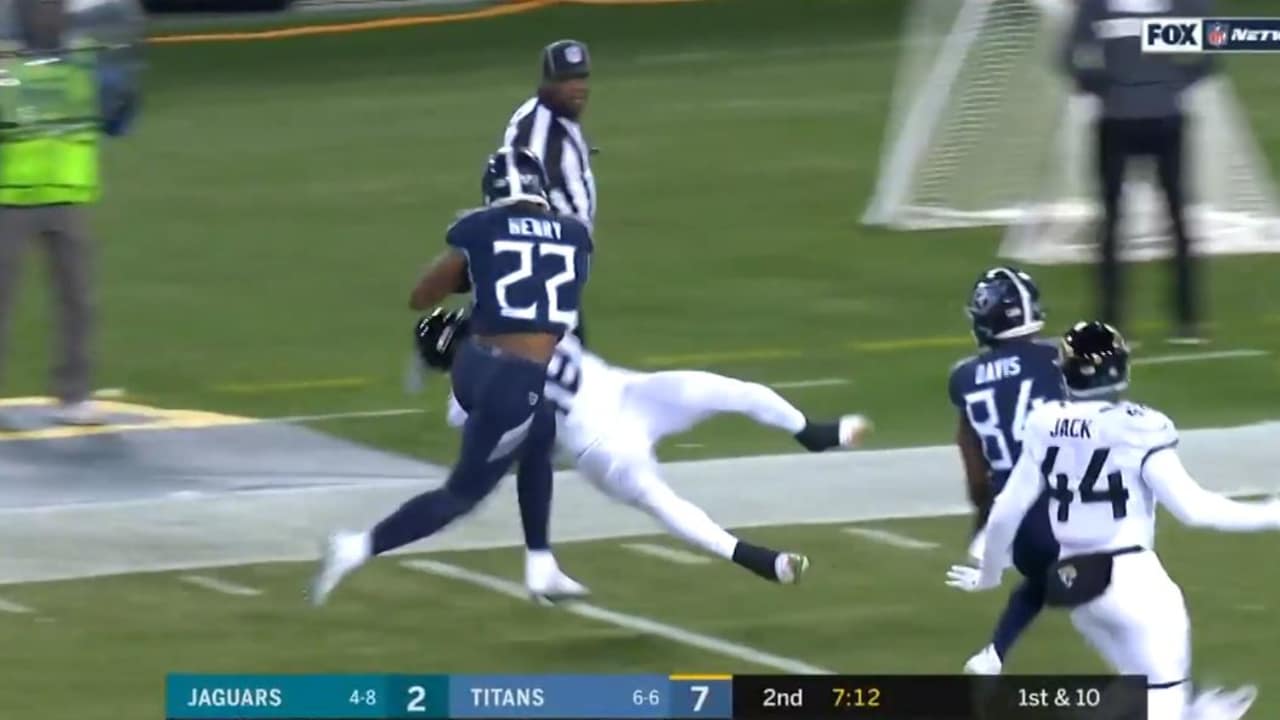 Watch: Derrick Henry breaks free for 99-yard TD run 