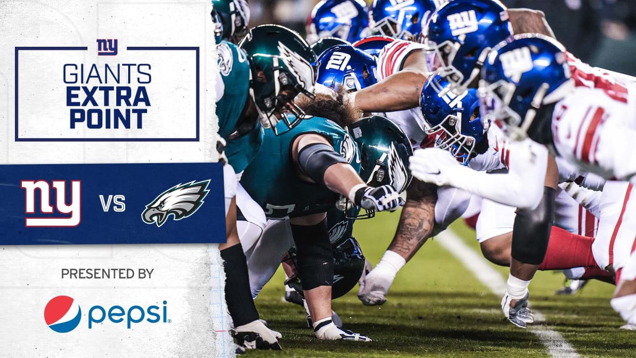 Giants Extra Point Giants vs. Eagles Divisional Round Recap