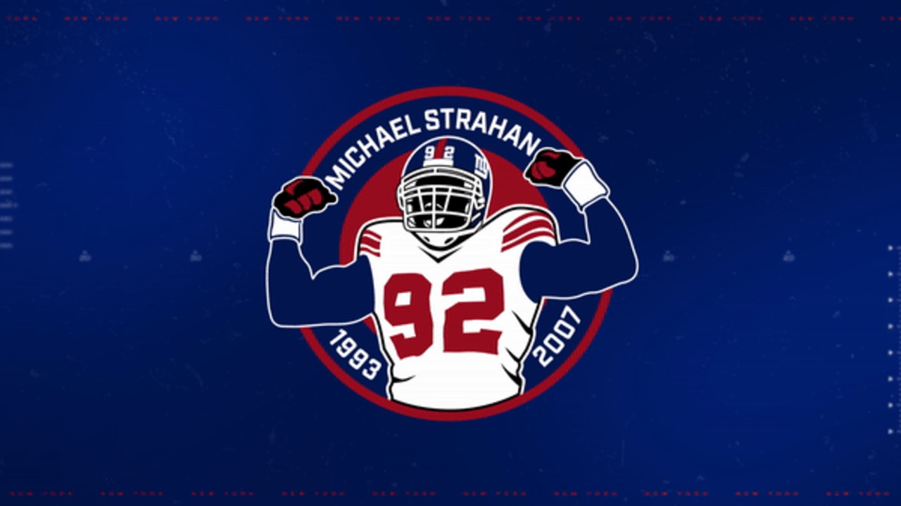 NY Giants to retire Michael Strahan No. 92 jersey