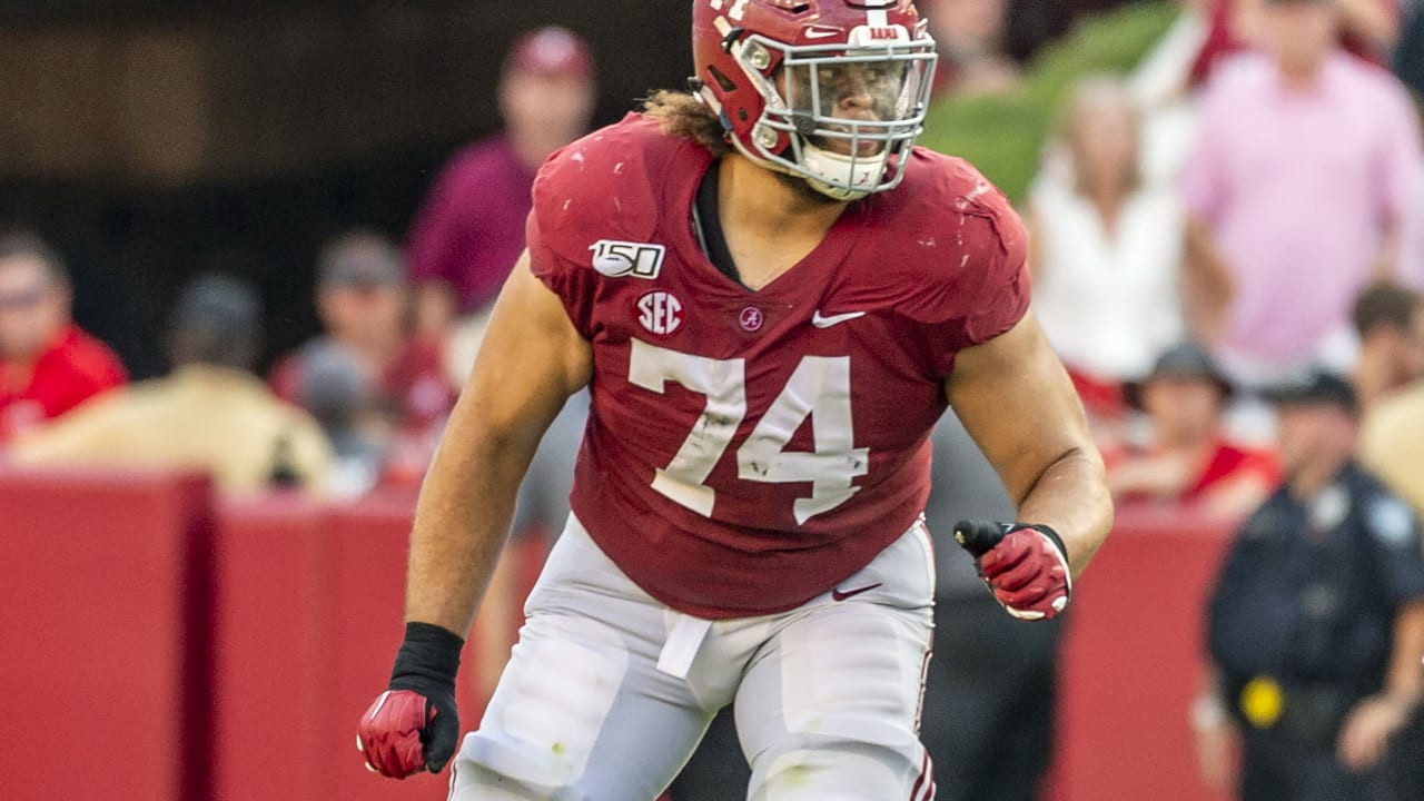 Photos: Alabama OT Jedrick Wills