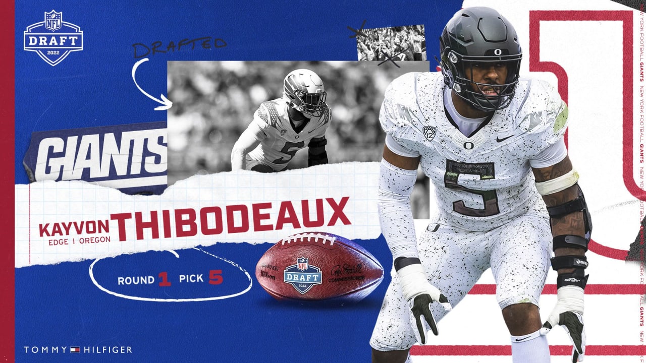 2022 NFL Draft: EDGE Kayvon Thibodeaux, Oregon, Round 1, Pick 5