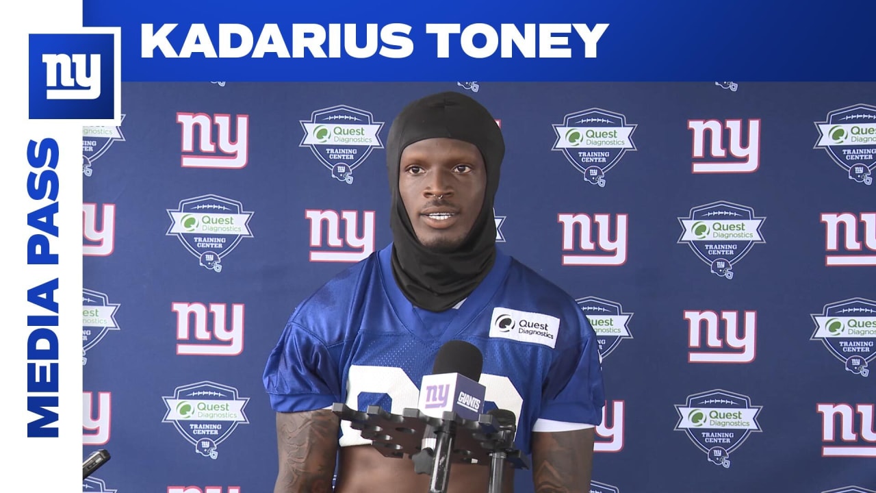 Kadarius Toney: 'Wasn't my decision' to leave the New York Giants