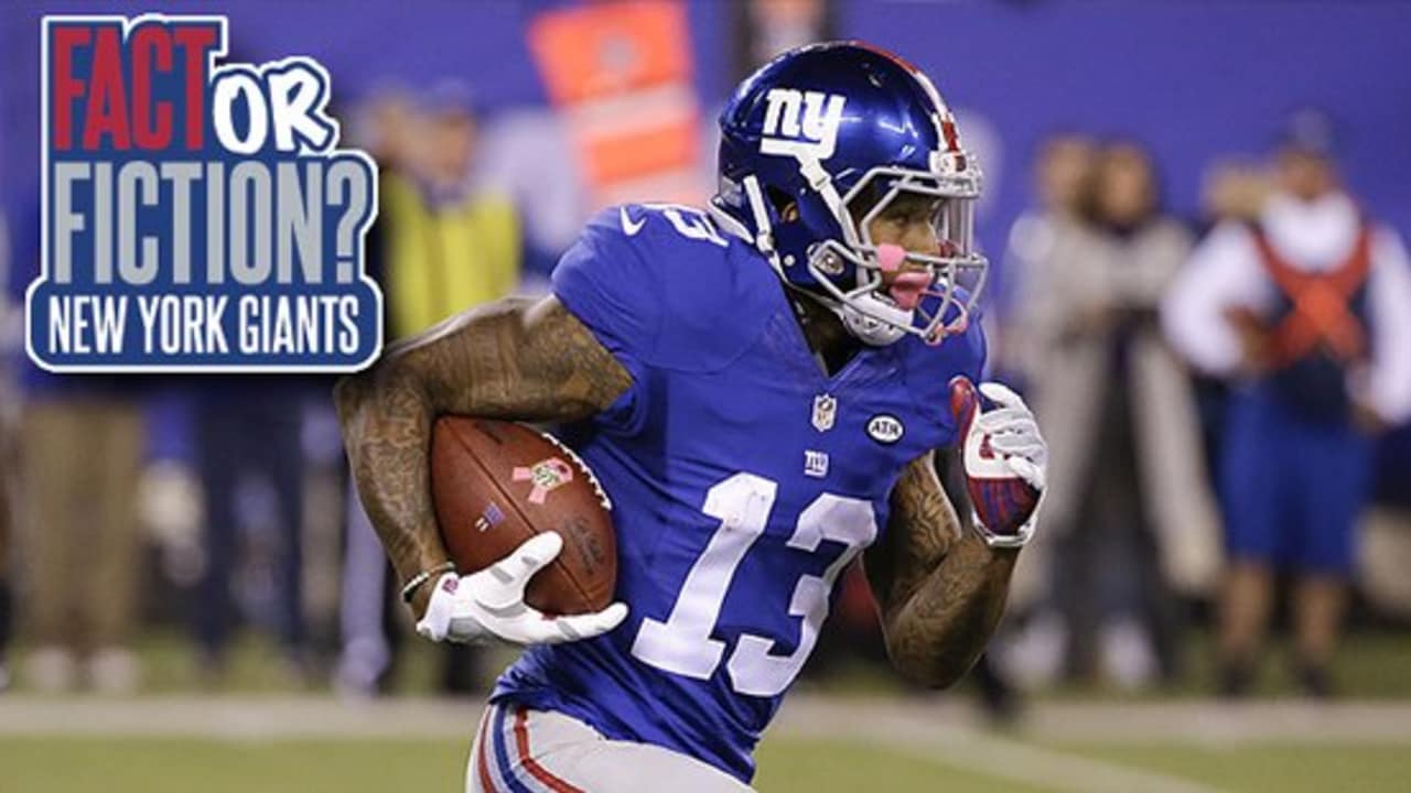 Fact or Fiction Giants Wide Receivers