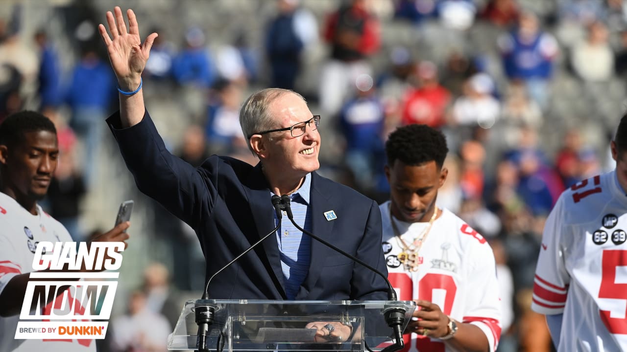 Giants Now: Tom Coughlin receives Walter Camp's Distinguished
