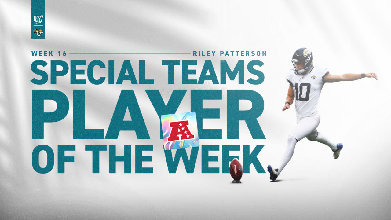 Patterson: AFC Special Teams Player of the Week