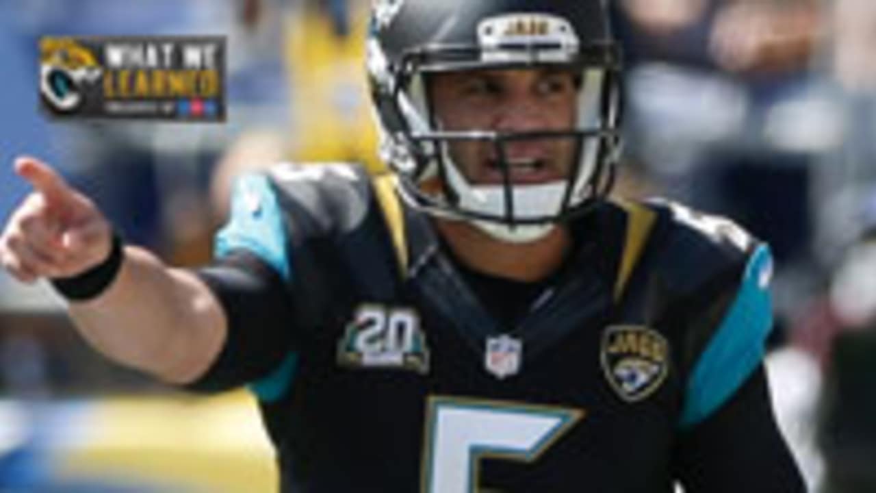 What We Learned: Jaguars-Chargers