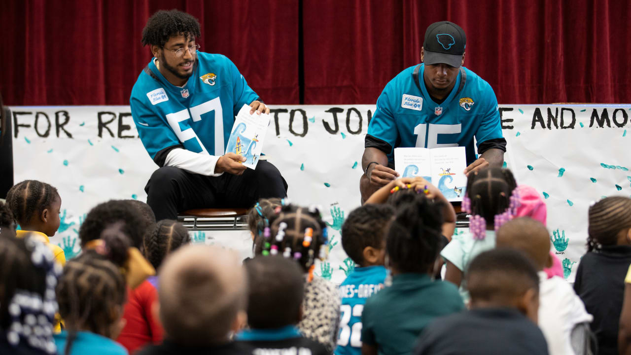 Photos Jaguars' 2022 Literacy Locker Room pt. 2