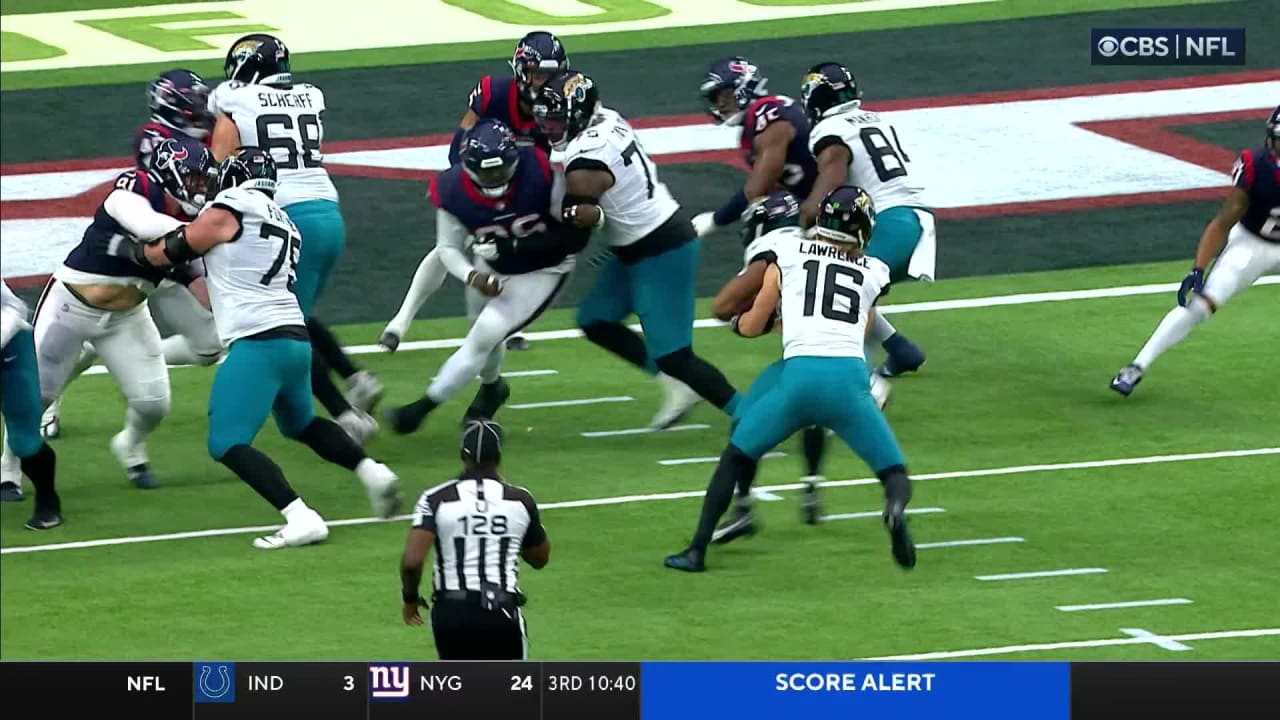 Snoop Conner First Career Touchdown, Jaguars vs Texans