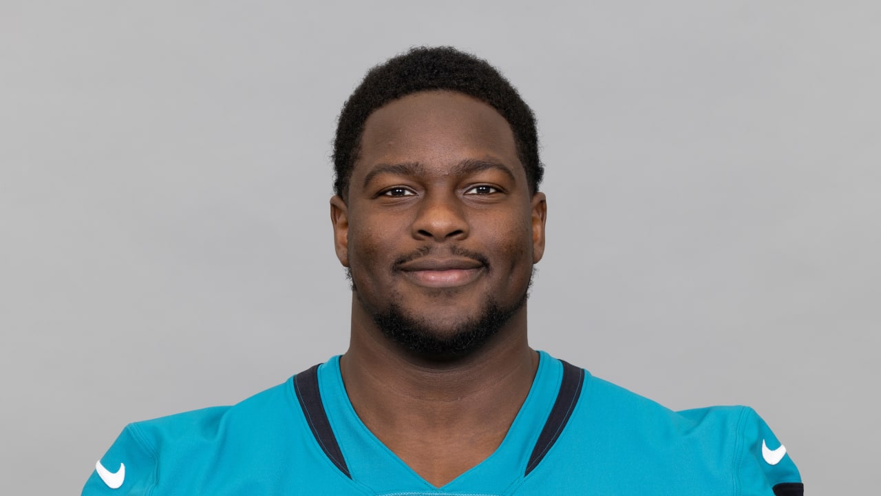 Jacksonville Jaguars defensive tackle Folorunso Fatukasi (94) and