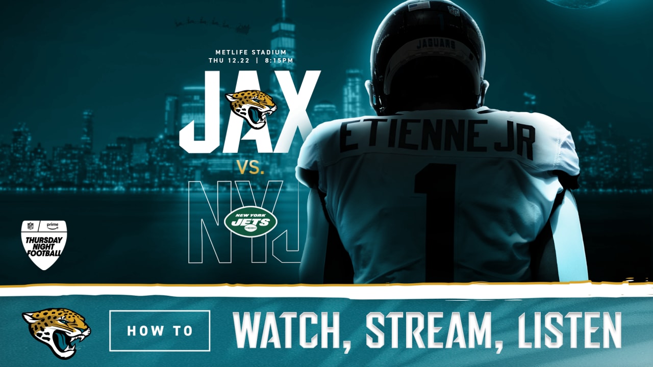 How to Watch, Stream & Listen: Jaguars vs. Jets, Week 16