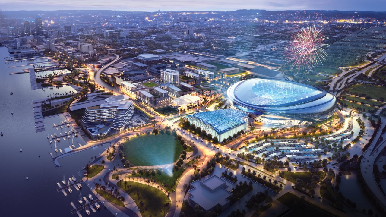 Titans unbolt renderings of new stadium - Coliseum