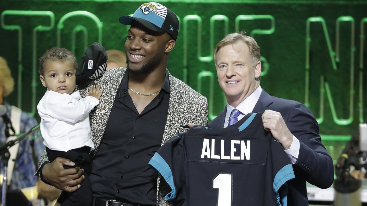 Josh Allen drafted No. 7 by Jacksonville Jaguars in 2019 NFL Draft